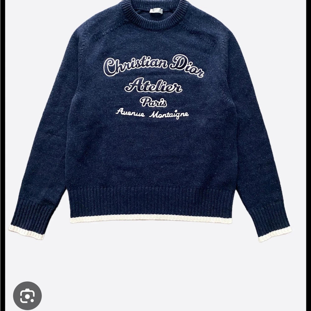 Dior Navy Blue Sweater